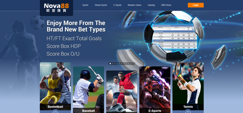 Daftar Permainan Sportsbook Di Situs Nova88
